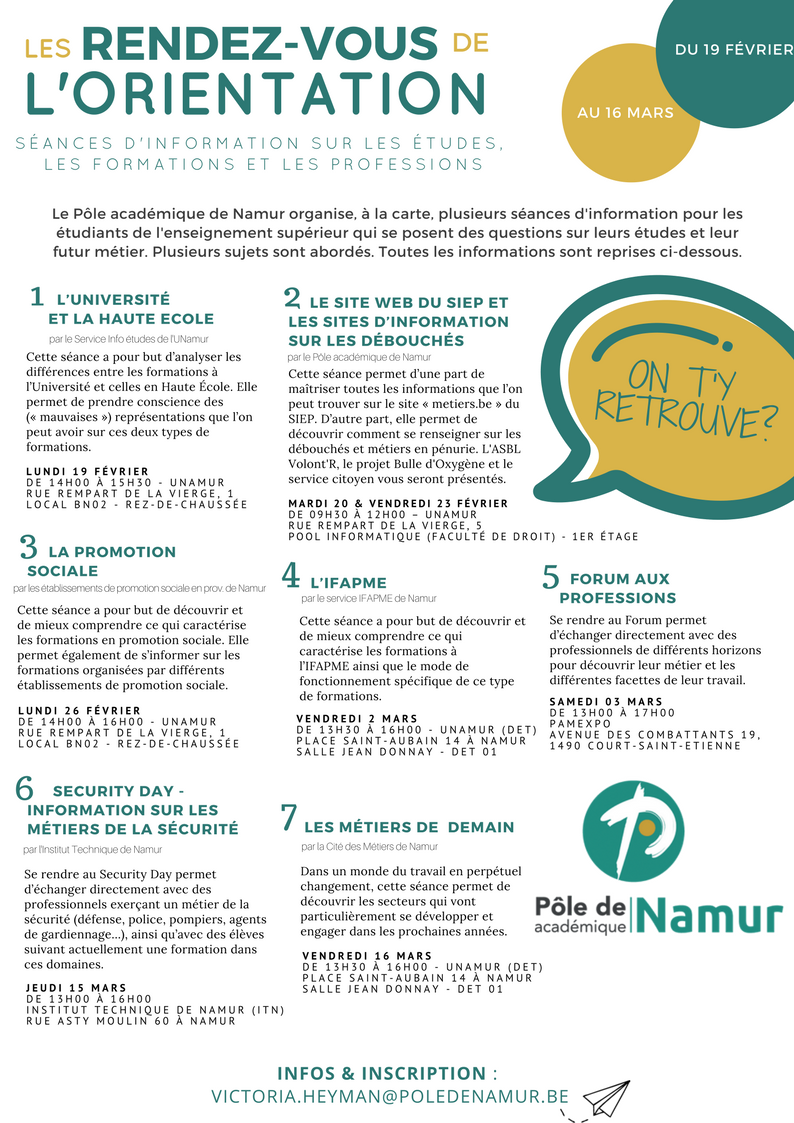 RDV de la réorientation